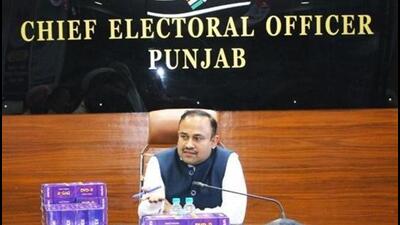 Punjab chief electoral officer Sibin C said on Monday that the six candidates had not submitted their election expenses within the specified time-frame, hence they had been disqualified. (HT file photo)