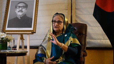 Sheikh Hasina resigned as Bangladesh prime minister after protesters stormed her residence in Dhaka. (AFP file) Sheikh Hasina resigned as Bangladesh prime minister after protesters stormed her residence in Dhaka. (AFP file)