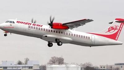 The Alliance Air flight took off from Shimla at 8am and landed at Gaggal airport in Dharamshala at 9.05am. The return flight from Dharamshala to Shimla departed from Gaggal airport at 9.30am and landed at 10.35am. (HT file photo)