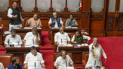 The Opposition, including the BJP and JD(S), have demanded the resignation of Chief Minister Siddaramaiah, alleging that he knew of the scam. (PTI) The Opposition, including the BJP and JD(S), have demanded the resignation of Chief Minister Siddaramaiah, alleging that he knew of the scam. (PTI)