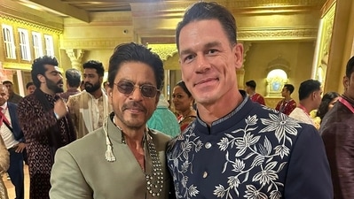 John Cena has often spoken about how Shah Rukh Khan had a positive influence on his life. John Cena has often spoken about how Shah Rukh Khan had a positive influence on his life.