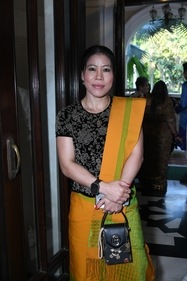 Indian Olympic boxer Mary Kom