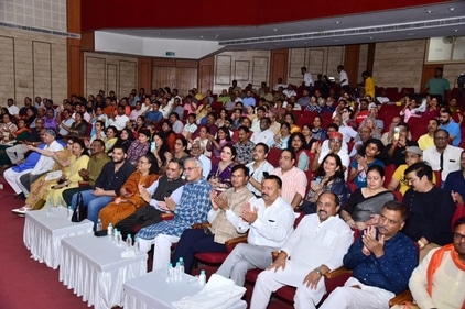Packed house at the event.