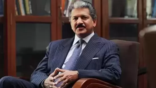 Anand Mahindra said that it was time to play the ‘long game’ in Indian markets as Sensex and Nifty crash following global cues. (Twitter/@anandmahindra)