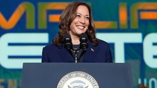 Vice President Kamala Harris' decision could be announced at any time ahead of her first public appearance with the vice presidential nominee on Tuesday in Philadelphia, before they start a cross-country tour across several battleground states likely to decide the election, the sources said.(AP)