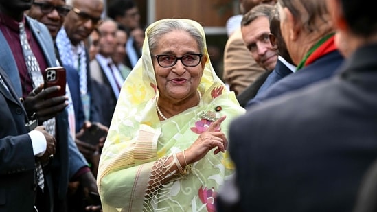 Bangladesh's former Prime Minister Sheikh Hasina (AFP)