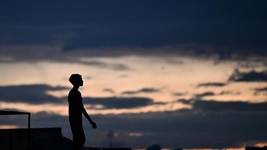 Monsoon skies of Delhi, in August, provide some stunning moments to capture.(Photo: Sajjad Hussain/AFP)
