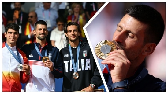 Novak Djokovic has finally added an Olympic gold to his resume(AFP-Reuters)