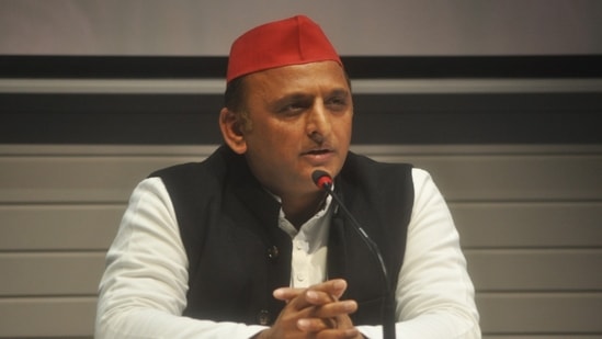 Samajwadi Party (SP) national president Akhilesh Yadav. (HT file)