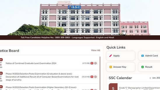 SSC CHSL Result 2024 Live: Tier I marks to be announced expected soon at ssc.nic.in