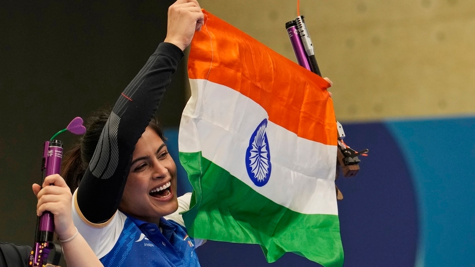 Manu Bhaker, double bronze-medallist, named India's flag bearer at closing ceremony of Paris Olympics 2024