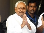 Bihar Chief Minister Nitish Kumar arrives to attend Monsoon Session at Bihar Assembly in Patna, Bihar. (Photo by Santosh Kumar/ Hindustan Times)