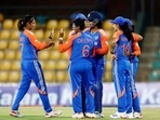 Harmanpreet Kaur's Team India in action during the Women's T20 Asia Cup Harmanpreet Kaur's Team India in action during the Women's T20 Asia Cup
