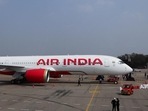 An Air India aeroplane at a runway in Hyderabad. (Reuters) An Air India aeroplane at a runway in Hyderabad. (Reuters)