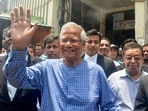 Sheikh Hasina resignation LIVE: Bangladesh's Nobel Laureate Muhammad Yunus (C) Sheikh Hasina resignation LIVE: Bangladesh's Nobel Laureate Muhammad Yunus (C)