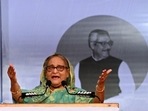 Thousands of Bangladeshi protesters stormed the palace of Prime Minister Sheikh Hasina in Dhaka on August 5, 2024, as she had fled after mass demonstrations demanding that she quit. Thousands of Bangladeshi protesters stormed the palace of Prime Minister Sheikh Hasina in Dhaka on August 5, 2024, as she had fled after mass demonstrations demanding that she quit.