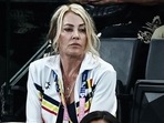 Romanian former gymnast Nadia Comaneci (C) attends the artistic gymnastics women's team final during the Paris 2024 Olympic Games at the Bercy Arena in Paris, on July 30, 2024. (Photo by Anne-Christine POUJOULAT / AFP)(AFP) Romanian former gymnast Nadia Comaneci (C) attends the artistic gymnastics women's team final during the Paris 2024 Olympic Games at the Bercy Arena in Paris, on July 30, 2024. (Photo by Anne-Christine POUJOULAT / AFP)(AFP)