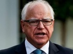 Minnesota governor Tim Walz speaks to the press after attending a meeting with U.S. President Joe Biden and other Democratic governors at the White House in Washington, U.S., on July 3. (REUTERS) Minnesota governor Tim Walz speaks to the press after attending a meeting with U.S. President Joe Biden and other Democratic governors at the White House in Washington, U.S., on July 3. (REUTERS)