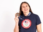Ilona Maher, the US rugby player, won her first bronze medal on Tuesday as Team USA beat Australia. Thibaud Moritz/Pool via REUTERS