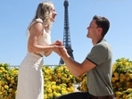 Olympic gold medalist Justin Best proposes to girlfriend Lainey Duncan.(Instagram/@justin_besttt) Olympic gold medalist Justin Best proposes to girlfriend Lainey Duncan.(Instagram/@justin_besttt)
