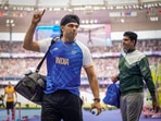 Neeraj delivered India's first athletics gold at the Tokyo Games(PTI)