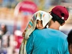 The report states that over 84% of Indian districts are prone to extreme heatwaves. (AP) The report states that over 84% of Indian districts are prone to extreme heatwaves. (AP)