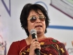 Author Taslima Nasreen(HT File Photo) Author Taslima Nasreen(HT File Photo)