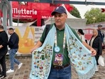Mark Chestnut lives very near Chicago but has made the trip to Paris for his beloved Team USA.