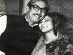 Sheikh Hasina and father Bangabandhu Sheikh Mujibur Rahman. Sheikh Hasina and father Bangabandhu Sheikh Mujibur Rahman.
