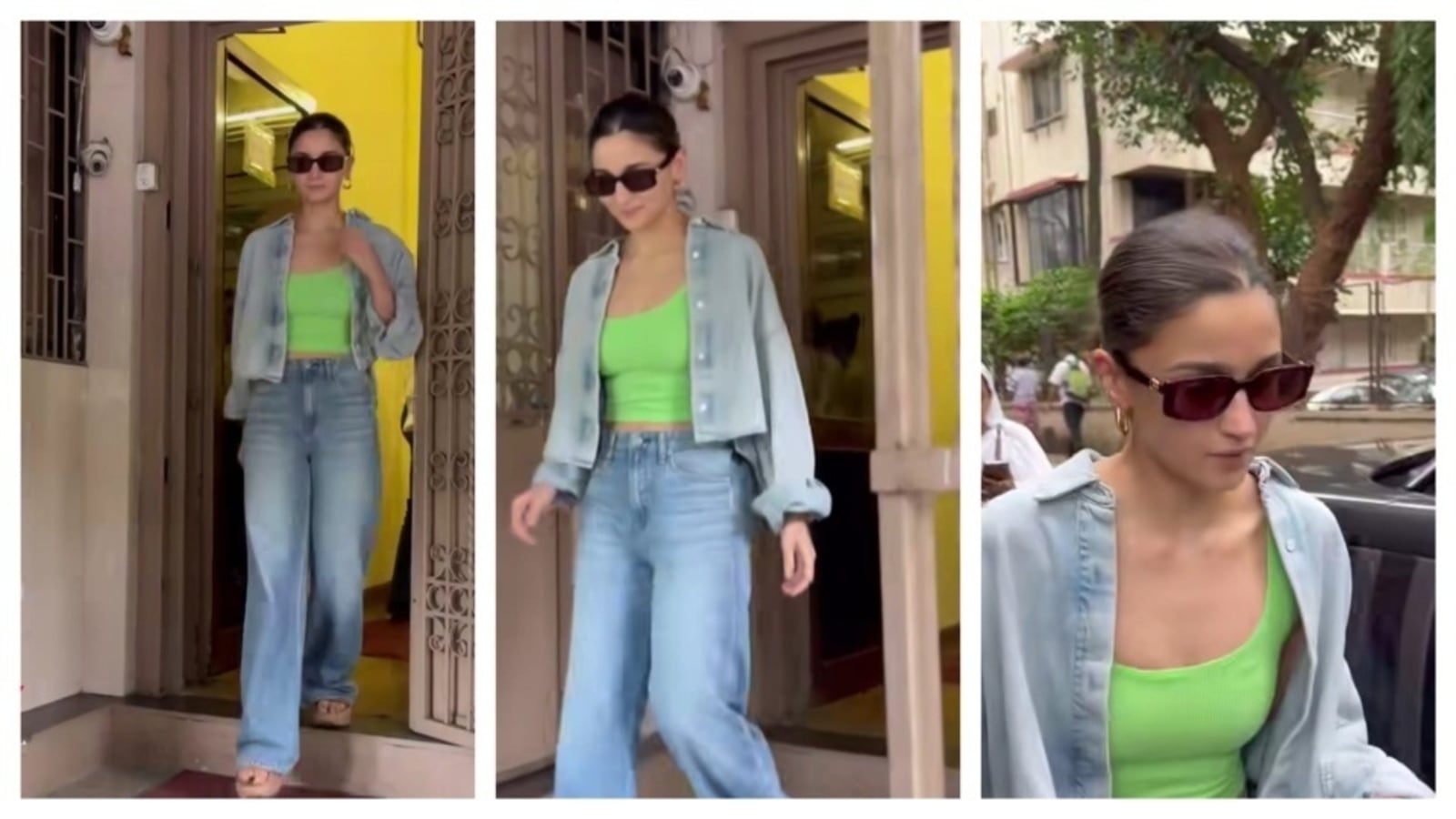 Alia Bhatt's denim-on-denim look with a trendy twist is an everyday styling goal