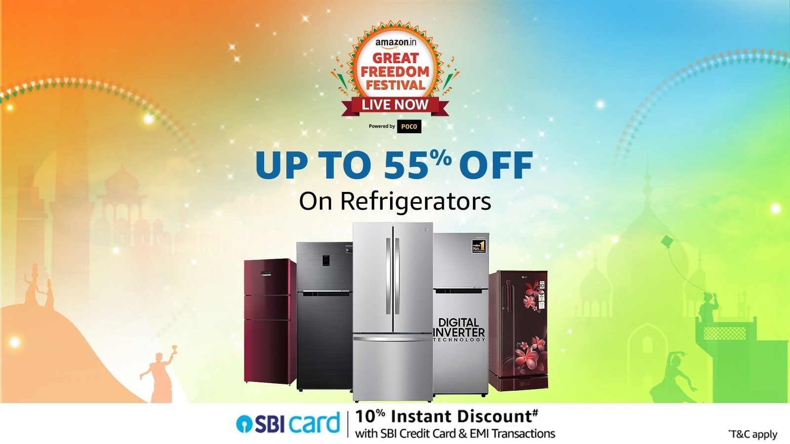 Amazon Great Freedom Festival Sale is Live: Up to 55% off on best selling refrigerators, check out top deals here