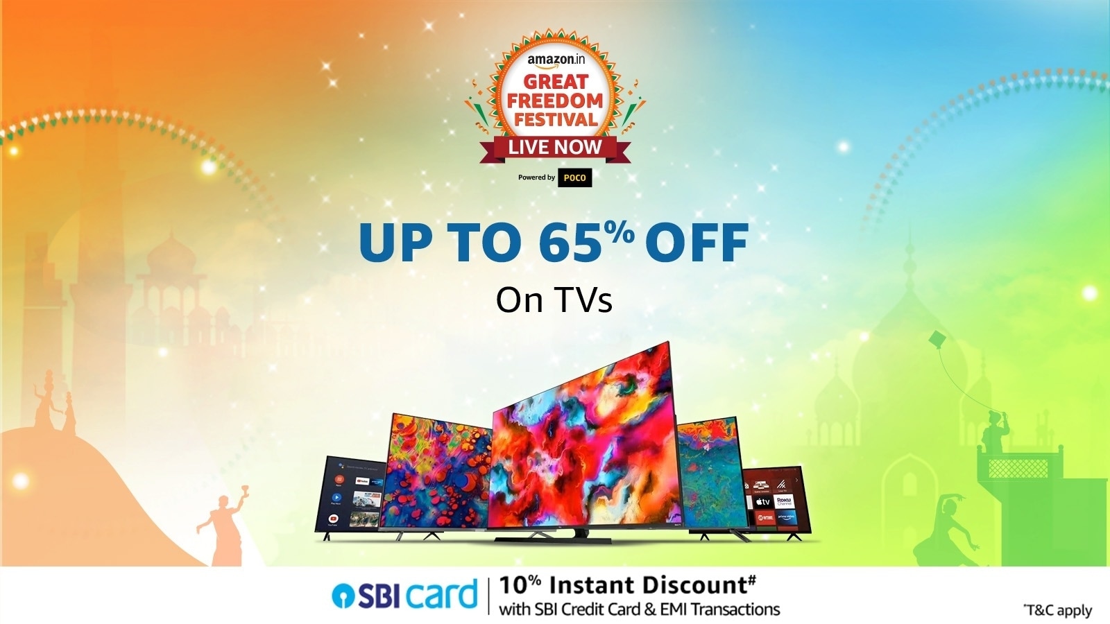 Amazon Great Freedom Festival: Get up to 65% off on best TVs from Xiaomi, Samsung, Sony, and more