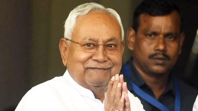 Bihar Chief Minister Nitish Kumar arrives to attend Monsoon Session at Bihar Assembly in Patna, Bihar. (Photo by Santosh Kumar/ Hindustan Times)
