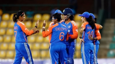 Harmanpreet Kaur's Team India in action during the Women's T20 Asia Cup (BCCI Women - X) Harmanpreet Kaur's Team India in action during the Women's T20 Asia Cup (BCCI Women - X)