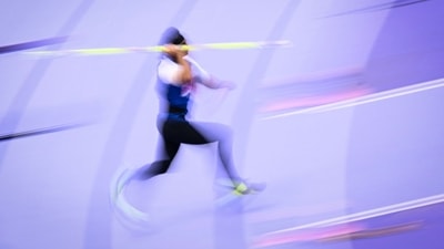 India's Neeraj Chopra competes in the men's javelin throw qualification of the athletics event at the Paris 2024 Olympic Games at Stade de France in Saint-Denis, north of Paris, on August 6, 2024. (Photo by Kirill KUDRYAVTSEV / AFP) (AFP) India's Neeraj Chopra competes in the men's javelin throw qualification of the athletics event at the Paris 2024 Olympic Games at Stade de France in Saint-Denis, north of Paris, on August 6, 2024. (Photo by Kirill KUDRYAVTSEV / AFP) (AFP)
