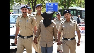 According to police, Kumar, who was a taxi driver by profession, often travelled to Delhi, Himachal Pradesh, Punjab and Haryana for work, raising suspicions of his involvement in other crimes across these states. (HT Photo) According to police, Kumar, who was a taxi driver by profession, often travelled to Delhi, Himachal Pradesh, Punjab and Haryana for work, raising suspicions of his involvement in other crimes across these states. (HT Photo)