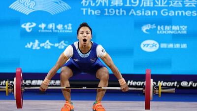 Mirabai Chanu Saikhom. (REUTERS) Mirabai Chanu Saikhom. (REUTERS)
