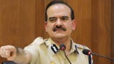 Former Mumbai police commissioner Param Bir Singh. (Photo by Bhushan Koyande/HT)