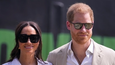 Prince Harry, Meghan Markle blasted for showing ‘utter contempt they have for the King' by planning to go on Colombia tour (AP Photo/Sunday Alamba) (AP) Prince Harry, Meghan Markle blasted for showing ‘utter contempt they have for the King' by planning to go on Colombia tour (AP Photo/Sunday Alamba) (AP)