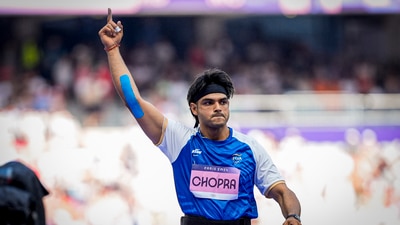 Neeraj Chopra stormed into the men's javelin final with a season-best throw of 89.34m (PTI)