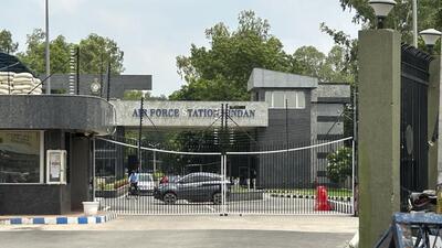 The Indian Air Force station at Hindon in New Delhi. (AP Photo) The Indian Air Force station at Hindon in New Delhi. (AP Photo)