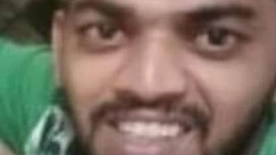 The body of Arshad Shaikh (right) was wrapped in polythene and stuffed in a suitcase. The body of Arshad Shaikh (right) was wrapped in polythene and stuffed in a suitcase.