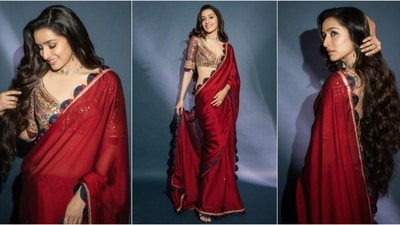 Shraddha Kapoor's recent saree look is the epitome of ethnic fashion goals. (Instagram/@shraddhakapoor) Shraddha Kapoor's recent saree look is the epitome of ethnic fashion goals. (Instagram/@shraddhakapoor)
