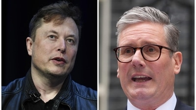 Elon Musk's "civil war is inevitable" in UK remark was condemned by PM Keir Starmer. (AP) Elon Musk's "civil war is inevitable" in UK remark was condemned by PM Keir Starmer. (AP)