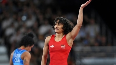 Vinesh Phogat! You absolute champion. (Getty) Vinesh Phogat! You absolute champion. (Getty)