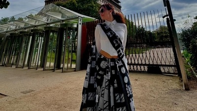 Taapsee Pannu is in Paris to support her husband and Indian badminton coach Mathias Boe at the Olympic Games. Taapsee Pannu is in Paris to support her husband and Indian badminton coach Mathias Boe at the Olympic Games.