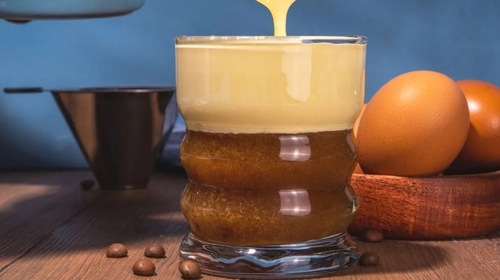 Vietnamese egg coffee