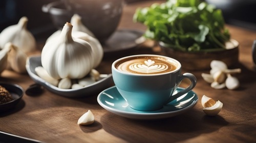 Garlic coffee