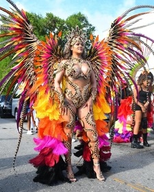 Rihanna made a stunning appearance at Crop Over Festival