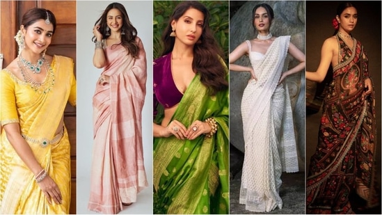 For National Handloom Day 2024, check out the top handloom sarees trending right now that you need in your wardrobe.(Instagram)